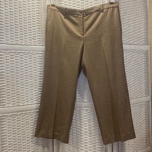 Talbots Size 20 Brown Straight Leg